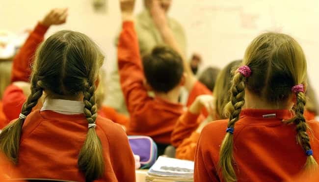 Photo: Unfair school funding puts hundreds of thousands of children in schools in the North at a disadvantage compared with London youngsters, a major report has claimed./Picture by: Barry Batchelor / PA Wire/Press Association Images.