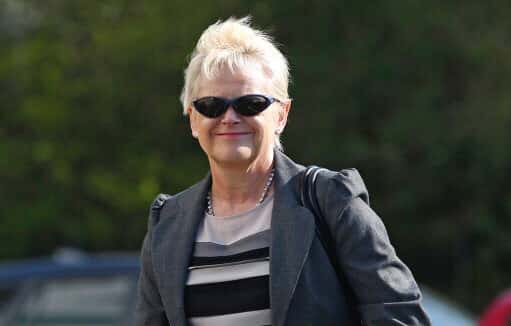 Photo: Former Northumberland police solicitor Denise Aubrey arrives at North Tyneside Tribunal Court for her unfair dismissal tribunal. /Photo by: Picture by: Owen Humphreys / PA Wire/Press Association Images