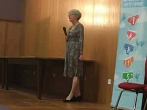 Sunderland City Council’s Safeguarding Children Board Independent Chair Jane Held opening the NSPCC Tackling Child Sexual Abuse Conference on 22/11/16/photo by: Sophie Dishman. 