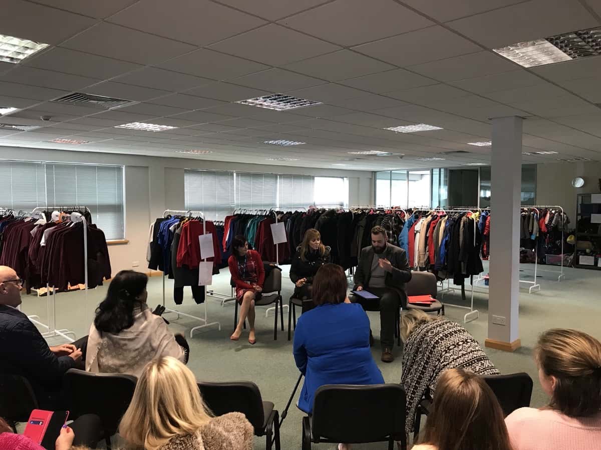 Shadow education secretary Angela Rayner backs community school clothing scheme in North Tyneside