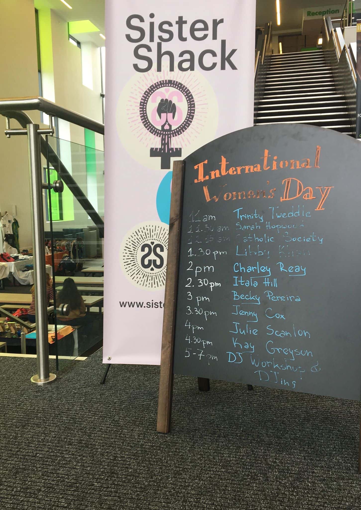 International Women’s Day: Sister Shack event at University of Sunderland